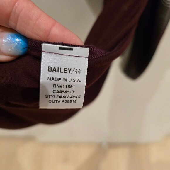 Bailey 44 Sweater Mesh Dress Size Medium - Picture 6 of 7